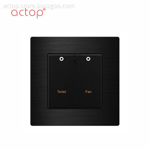 Touch Switch Metal  For Smart Hotel